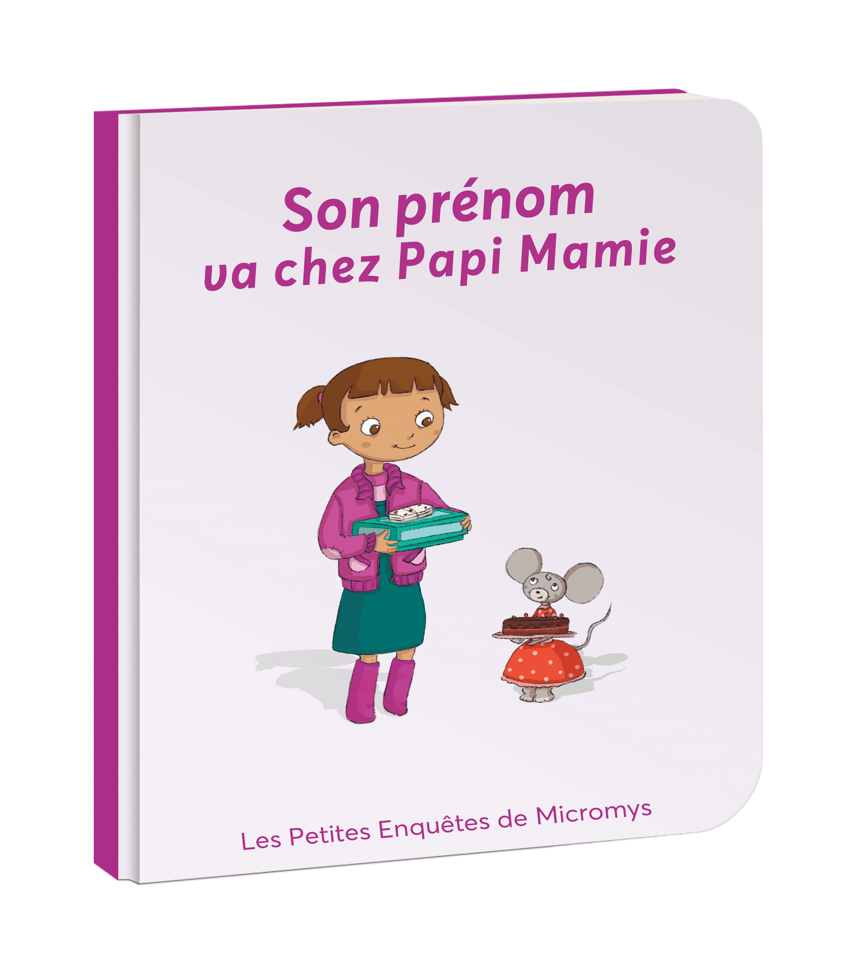 Livre personnalisé Papi Mamie, Bébé Enfant - LesEnfantsRoy