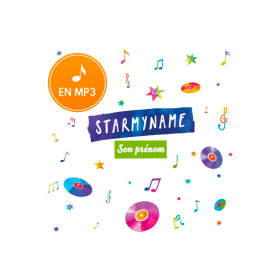 10 chansons personnalisées Starmyname pour PRENOM - Version numérique (MP3)